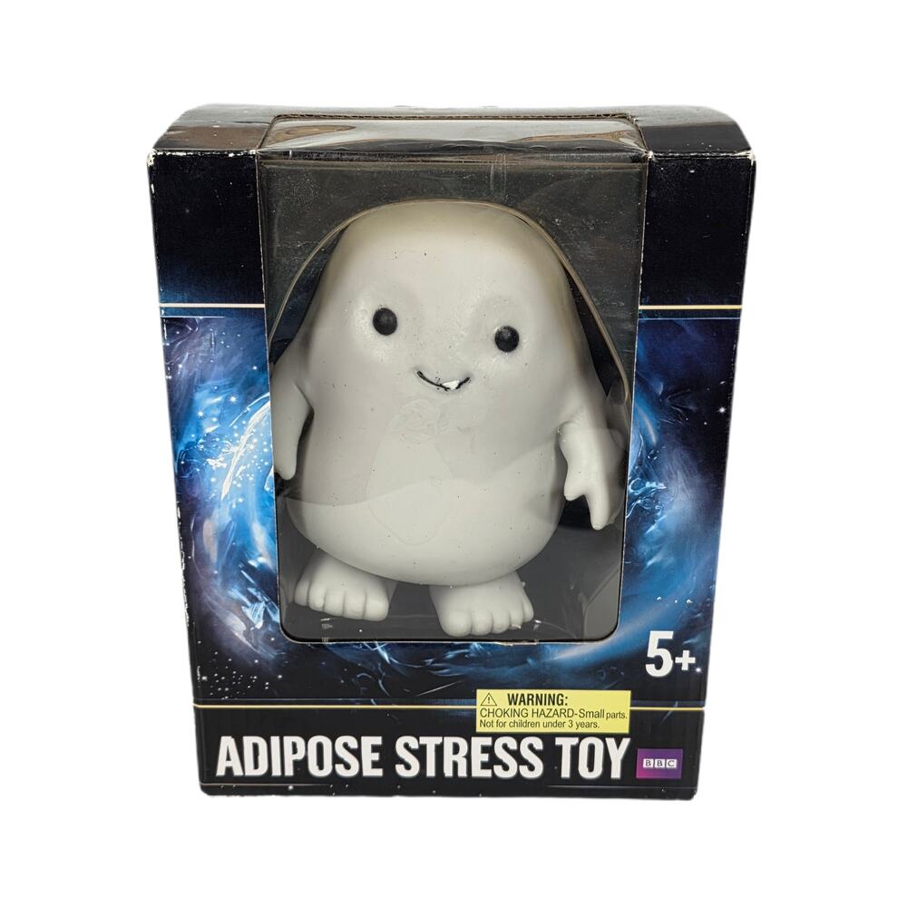 DOCTOR WHO ADIPOSE ALIEN STRESS CUT TOY – NIB – 2009 COLLECTIBLE DESK FIGURE